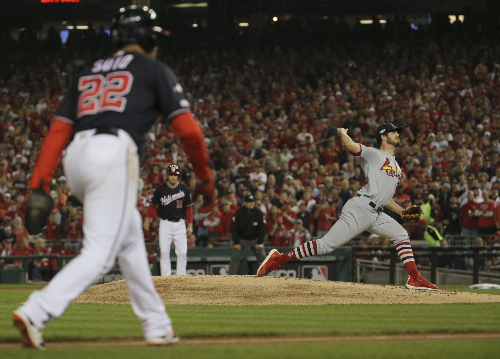 NLCS Game 4 of Cardinals and Nationals